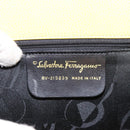 Salvatore Ferragamo Hand Bag Leather 2way Yellow Auth 135797-12