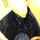 Salvatore Ferragamo Hand Bag Leather 2way Yellow Auth 135797-20