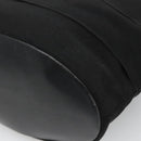 Salvatore Ferragamo Vala Shoulder Bag Canvas Black Gold Auth 135798-12