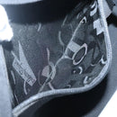 Salvatore Ferragamo Vala Shoulder Bag Canvas Black Gold Auth 135798-20