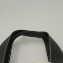 BURBERRY Tote Bag Canvas Black Silver Auth 135811-9