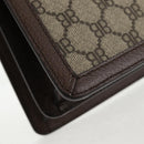 GUCCI Balenciaga Collaboration Web Sherry Line Bag PVC Beige 680119 Auth135820SM-19