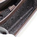 GUCCI Balenciaga Collaboration Web Sherry Line Bag PVC Beige 680119 Auth135820SM-24