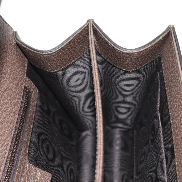 GUCCI Balenciaga Collaboration Web Sherry Line Bag PVC Beige 680119 Auth135820SM