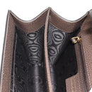 GUCCI Balenciaga Collaboration Web Sherry Line Bag PVC Beige 680119 Auth135820SM-26