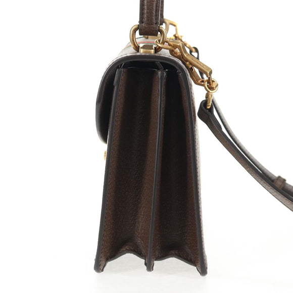 GUCCI Balenciaga Collaboration Web Sherry Line Bag PVC Beige 680119 Auth135820SM