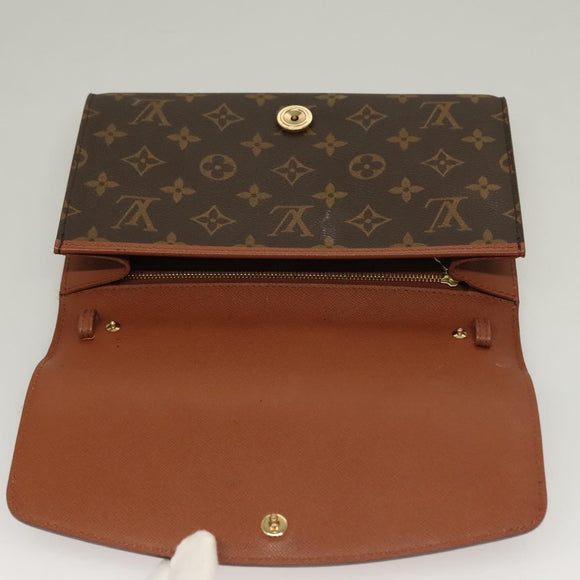 LOUIS VUITTON Monogram Bordeaux 24 Shoulder Bag M51798 LV Auth 135830