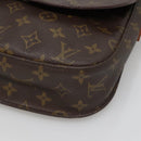 LOUIS VUITTON Monogram Monogram Saint Cloud GM Shoulder Bag M51242 Auth 135833-15