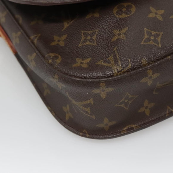 LOUIS VUITTON Monogram Monogram Saint Cloud GM Shoulder Bag M51242 Auth 135833