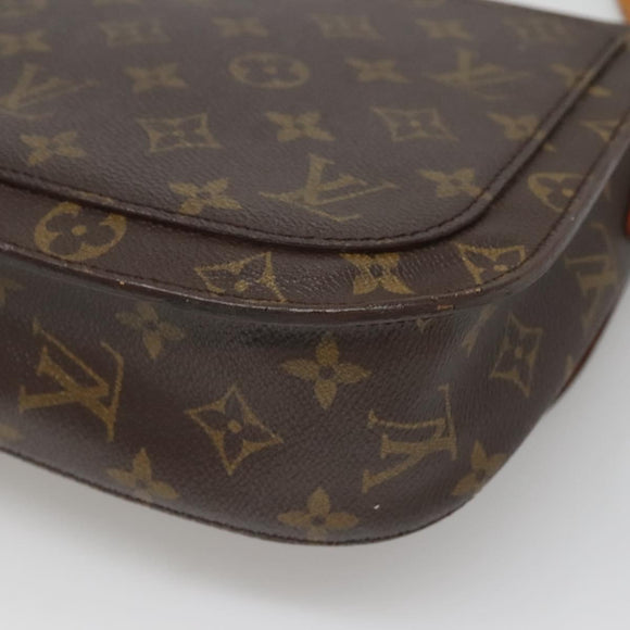 LOUIS VUITTON Monogram Monogram Saint Cloud GM Shoulder Bag M51242 Auth 135833