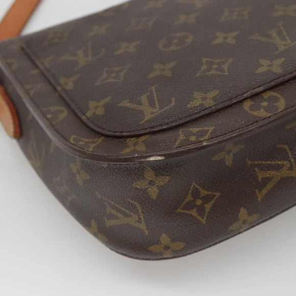 LOUIS VUITTON Monogram Monogram Saint Cloud GM Shoulder Bag M51242 Auth 135833