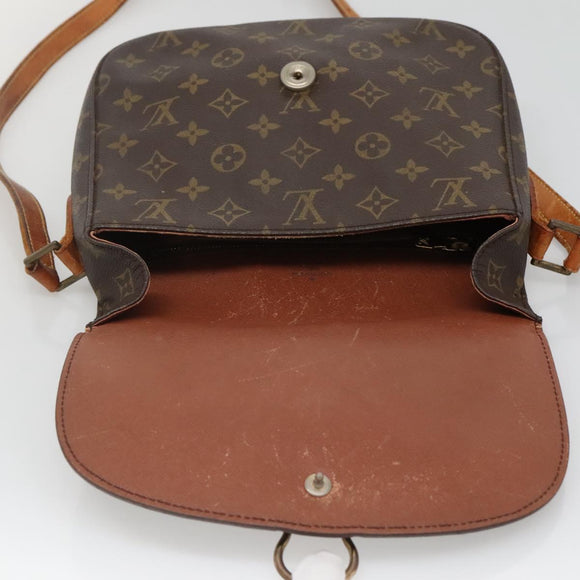 LOUIS VUITTON Monogram Monogram Saint Cloud GM Shoulder Bag M51242 Auth 135833