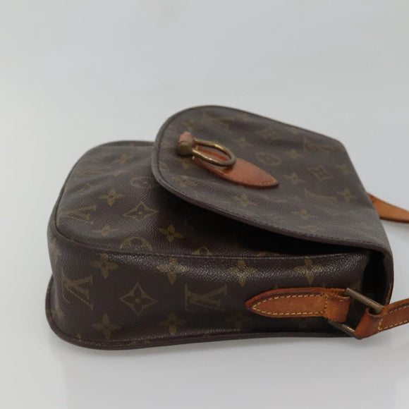 LOUIS VUITTON Monogram Monogram Saint Cloud GM Shoulder Bag M51242 Auth 135833