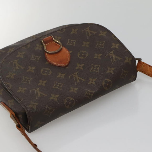 LOUIS VUITTON Monogram Monogram Saint Cloud GM Shoulder Bag M51242 Auth 135833