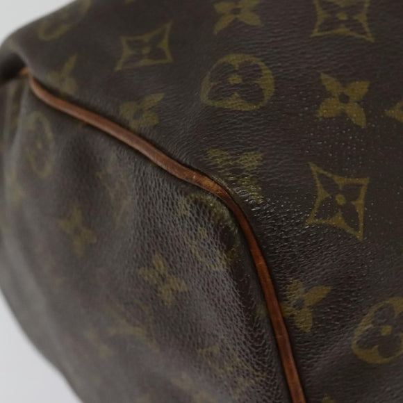 LOUIS VUITTON Monogram Speedy 35 Hand Bag M41524 LV Auth 135839