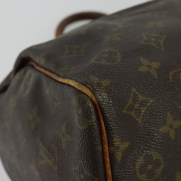 LOUIS VUITTON Monogram Speedy 35 Hand Bag M41524 LV Auth 135839