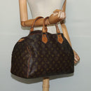 LOUIS VUITTON Monogram Speedy 35 Hand Bag M41524 LV Auth 135839-23