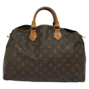 LOUIS VUITTON Monogram Speedy 35 Hand Bag M41524 LV Auth 135839-2