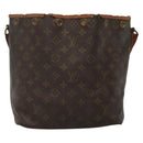 LOUIS VUITTON Monogram Petit Noe Shoulder Bag Vintage M42226 LV Auth 135844-13