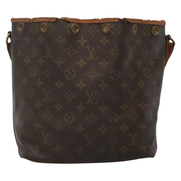 LOUIS VUITTON Monogram Petit Noe Shoulder Bag Vintage M42226 LV Auth 135844