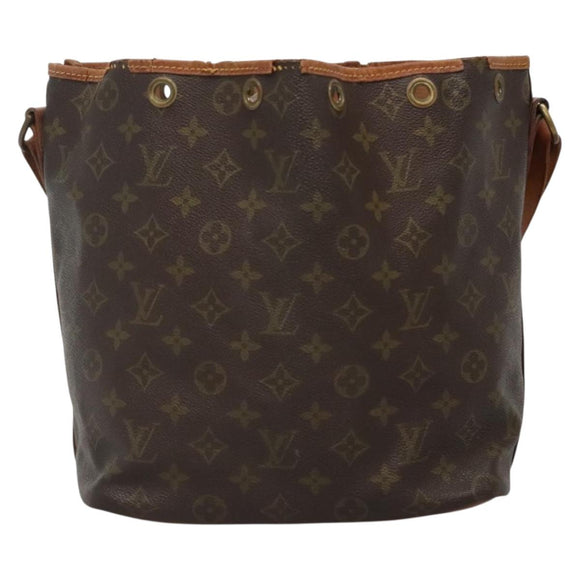 LOUIS VUITTON Monogram Petit Noe Shoulder Bag Vintage M42226 LV Auth 135844