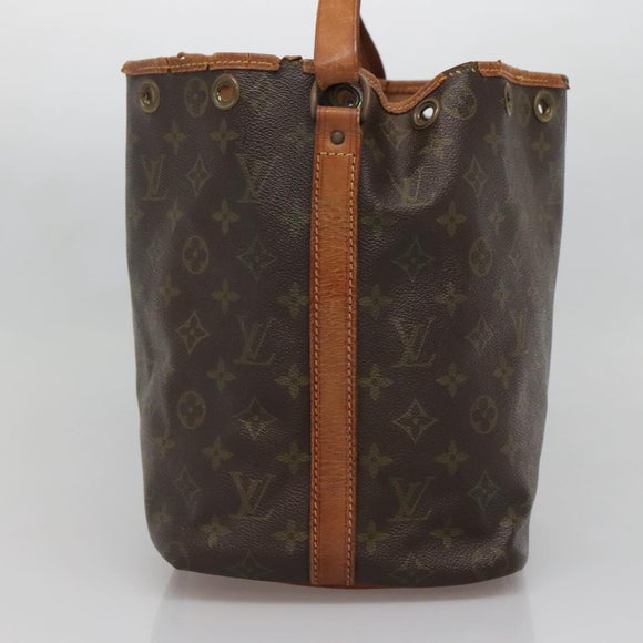 LOUIS VUITTON Monogram Petit Noe Shoulder Bag Vintage M42226 LV Auth 135844
