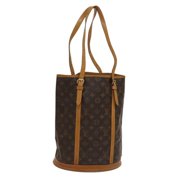 LOUIS VUITTON Monogram Bucket GM Shoulder Bag M42236 LV Auth 135845
