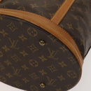 LOUIS VUITTON Monogram Bucket GM Shoulder Bag M42236 LV Auth 135845-9