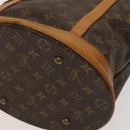 LOUIS VUITTON Monogram Bucket GM Shoulder Bag M42236 LV Auth 135845-15