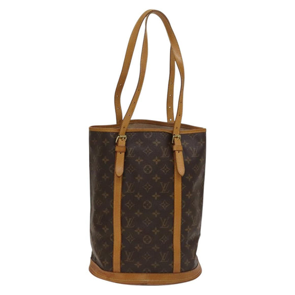 LOUIS VUITTON Monogram Bucket GM Shoulder Bag M42236 LV Auth 135845
