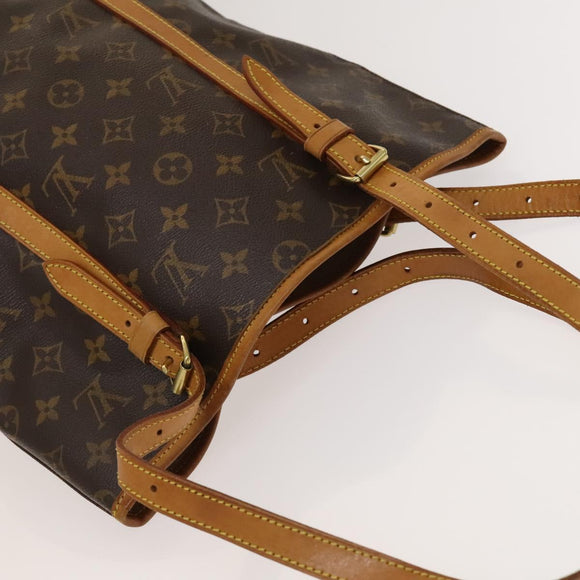 LOUIS VUITTON Monogram Bucket GM Shoulder Bag M42236 LV Auth 135845