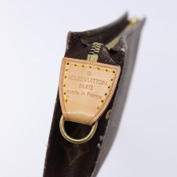 LOUIS VUITTON Monogram Bucket GM Accessory Pouch LV Auth 135847