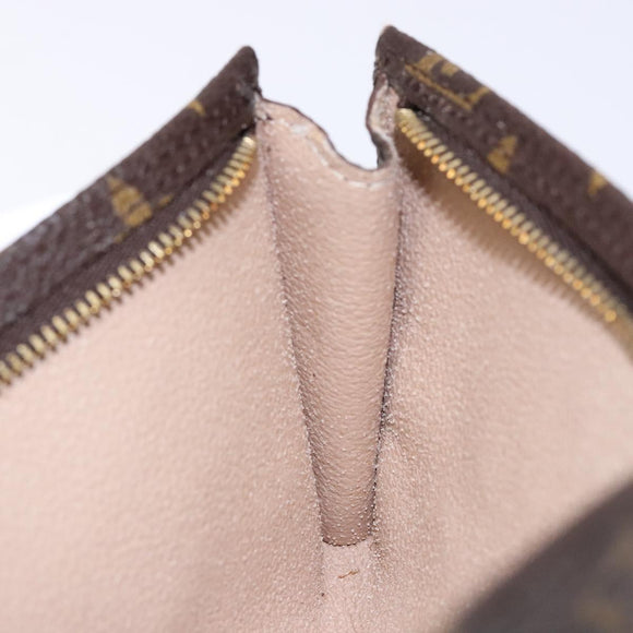 LOUIS VUITTON Monogram Bucket GM Accessory Pouch LV Auth 135847