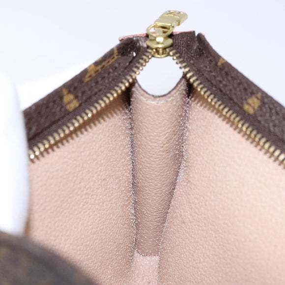 LOUIS VUITTON Monogram Bucket GM Accessory Pouch LV Auth 135847