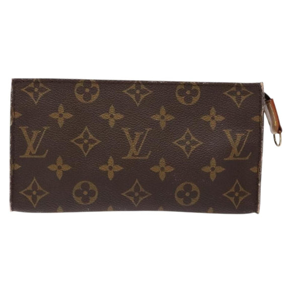 LOUIS VUITTON Monogram Bucket GM Accessory Pouch LV Auth 135847