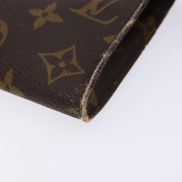 LOUIS VUITTON Monogram Bucket GM Accessory Pouch LV Auth 135847