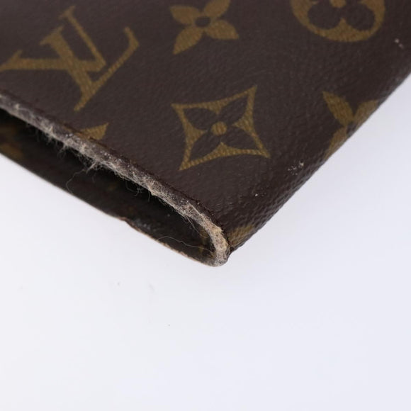 LOUIS VUITTON Monogram Bucket GM Accessory Pouch LV Auth 135847