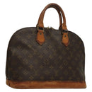 LOUIS VUITTON Monogram Alma Hand Bag M51130 LV Auth 135848-1