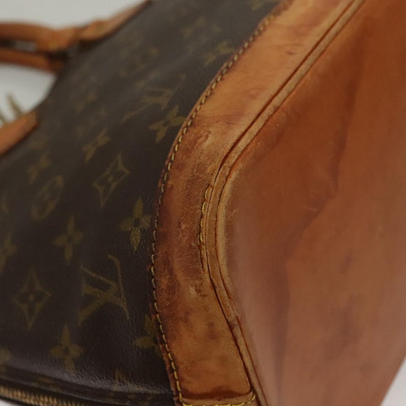 LOUIS VUITTON Monogram Alma Hand Bag M51130 LV Auth 135848