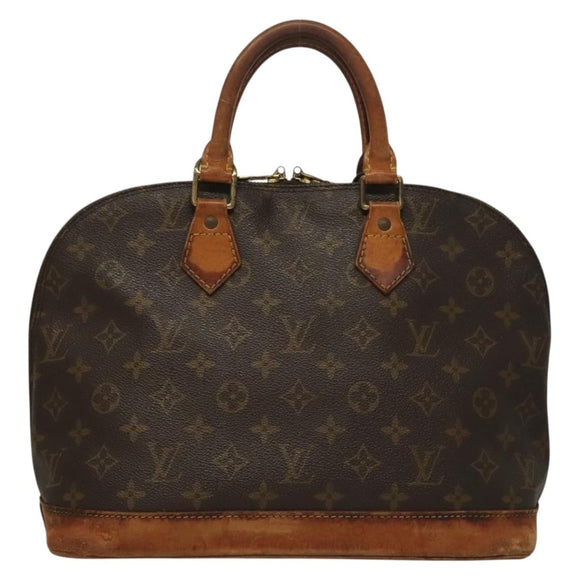 LOUIS VUITTON Monogram Alma Hand Bag M51130 LV Auth 135848
