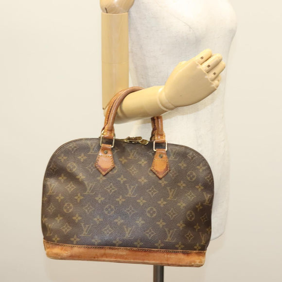 LOUIS VUITTON Monogram Alma Hand Bag M51130 LV Auth 135848