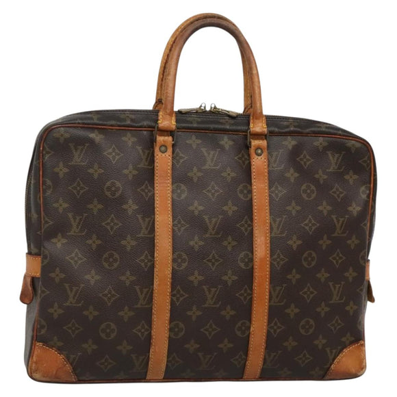 LOUIS VUITTON Monogram Porte Documents Voyage Business Bag M52005 LV Auth 135850