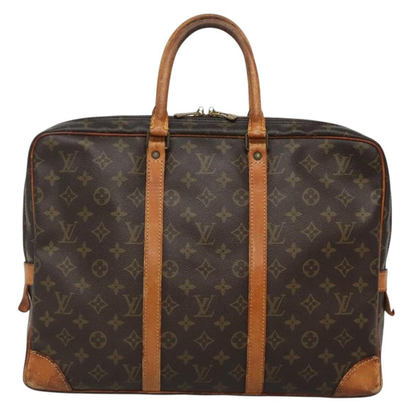 LOUIS VUITTON Monogram Porte Documents Voyage Business Bag M52005 LV Auth 135850