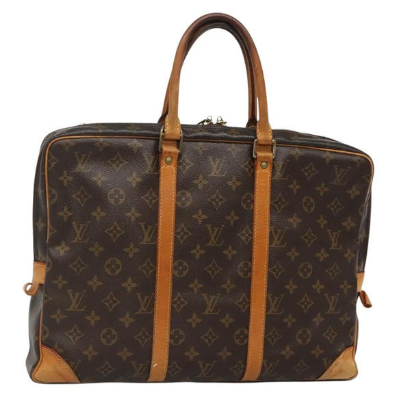 LOUIS VUITTON Monogram Porte Documents Voyage Business Bag M52005 LV Auth 135851