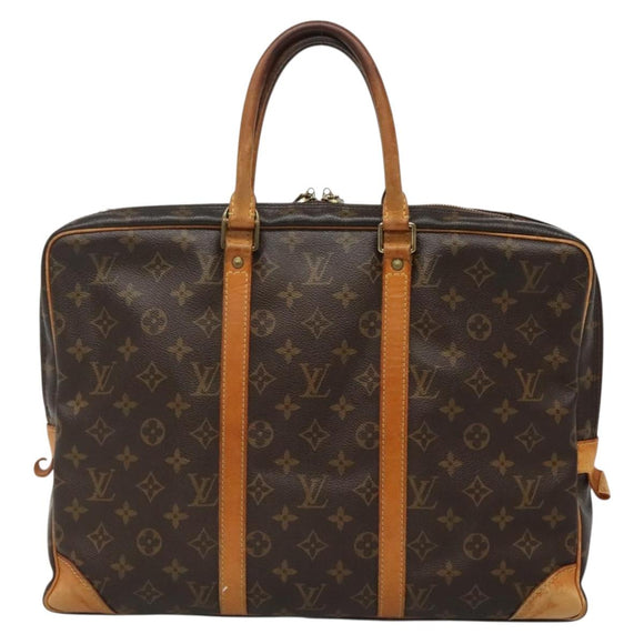 LOUIS VUITTON Monogram Porte Documents Voyage Business Bag M52005 LV Auth 135851
