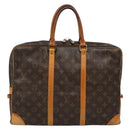 LOUIS VUITTON Monogram Porte Documents Voyage Business Bag M52005 LV Auth 135851-2