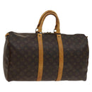 LOUIS VUITTON Monogram Keepall 45 Boston Bag M41428 LV Auth 135858-1
