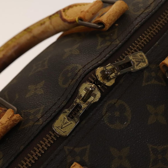 LOUIS VUITTON Monogram Keepall 45 Boston Bag M41428 LV Auth 135858