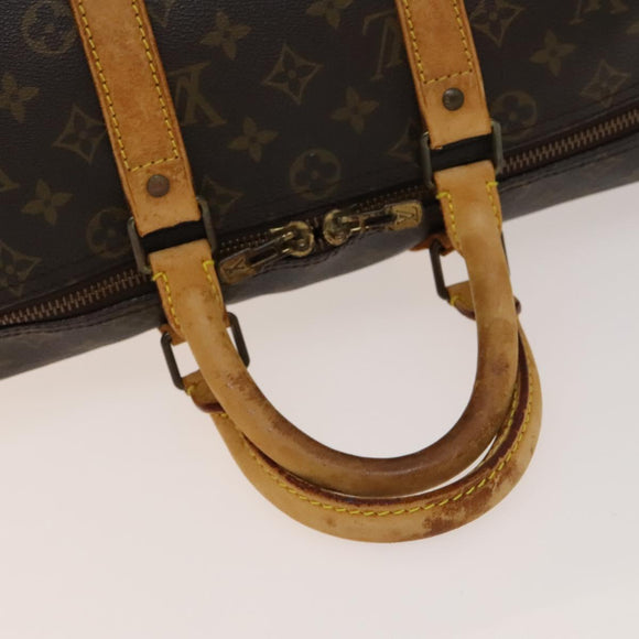 LOUIS VUITTON Monogram Keepall 45 Boston Bag M41428 LV Auth 135858