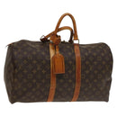 LOUIS VUITTON Monogram Keepall 45 Boston Bag M41428 LV Auth 135859-1